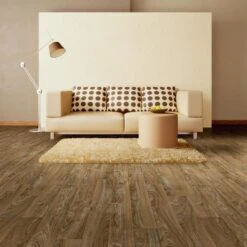 Congoleum ArmorCore LC Wood Ridge 12-ft W Cut-to-Length Mustang Wood Look Low-Gloss Finish Sheet Vinyl