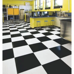 Armstrong Flooring Feature Tile 45-Piece Chalk Commercial VCT Tile