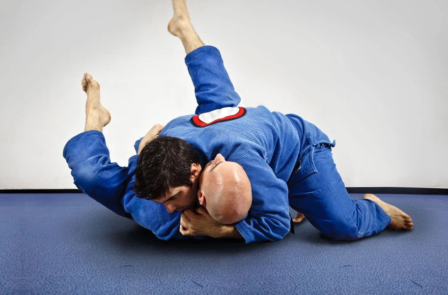 FlooringInc MMA Mats 2'x2' Tiles Great For Wrestling And Home Gym Flooring (20 Pack Black Grey) - Image 6