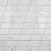 Merola Tile Classico Carrara Glossy 3 In. X 6 In. Ceramic Subway Wall Tile (6.03 Sq. Ft. / Case)