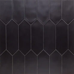 Pinnacle Black 4x12 Porcelain Tile