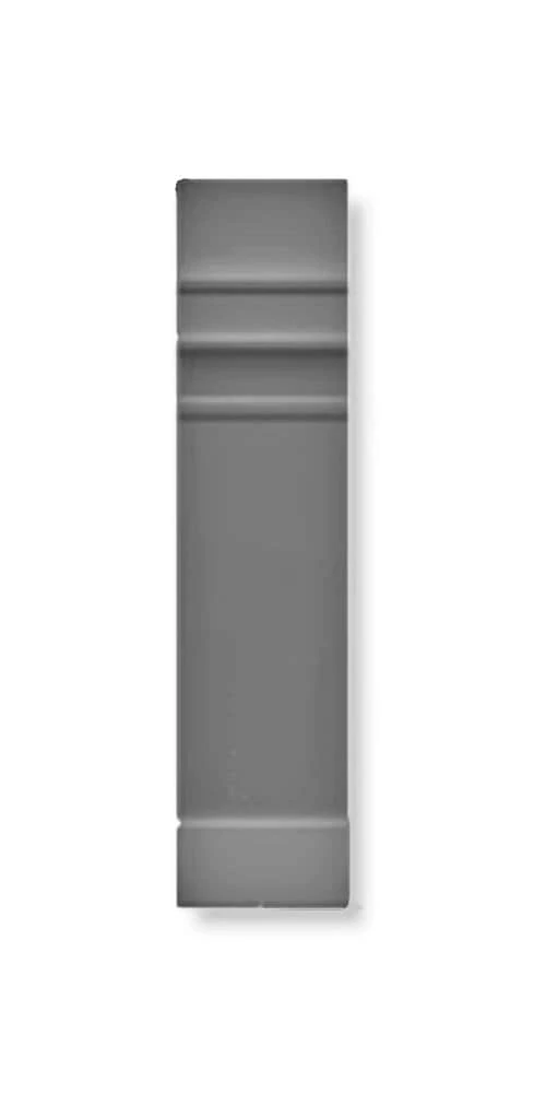 Flexco Merit Base Sculpture Arctic White 4.25-in X 480-in Vinyl Floor Base - Image 8