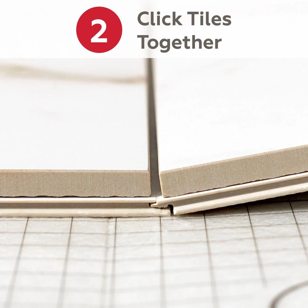 Daltile QuicTile 12 In. X 24 In. Calacatta Marble Polished Porcelain Locking Floor Tile (9.6 Sq. Ft. / Case) - Image 10