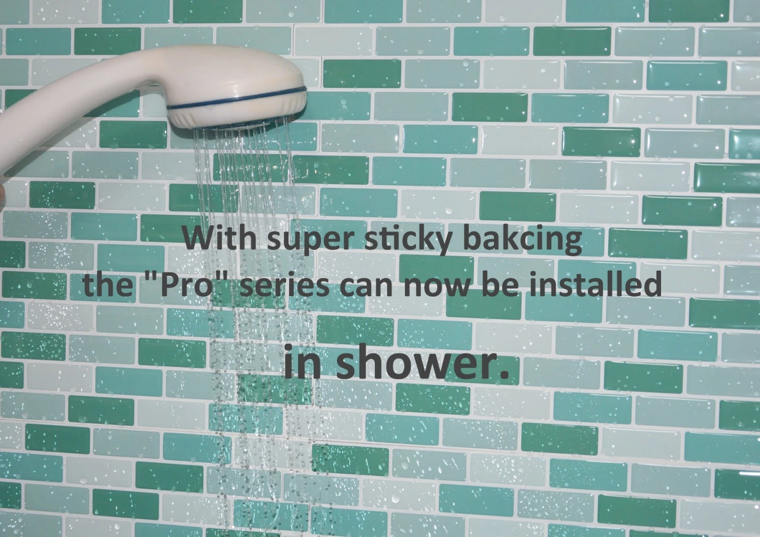 Crystiles Black, Deep Grey And Brushed Silver 12 In. X 12 In. Peel And Stick Vinyl Wall Tile Backsplash, "Pro" Series Thicker Version (4-Pack) - Image 9