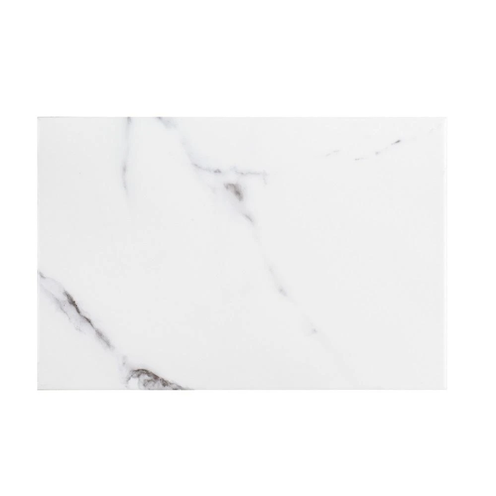 Jeffrey Court Carrara Inkjet White 8 In. X 12 In. Matte Ceramic Wall Tile (12 Sq. Ft. / Case) - Image 9