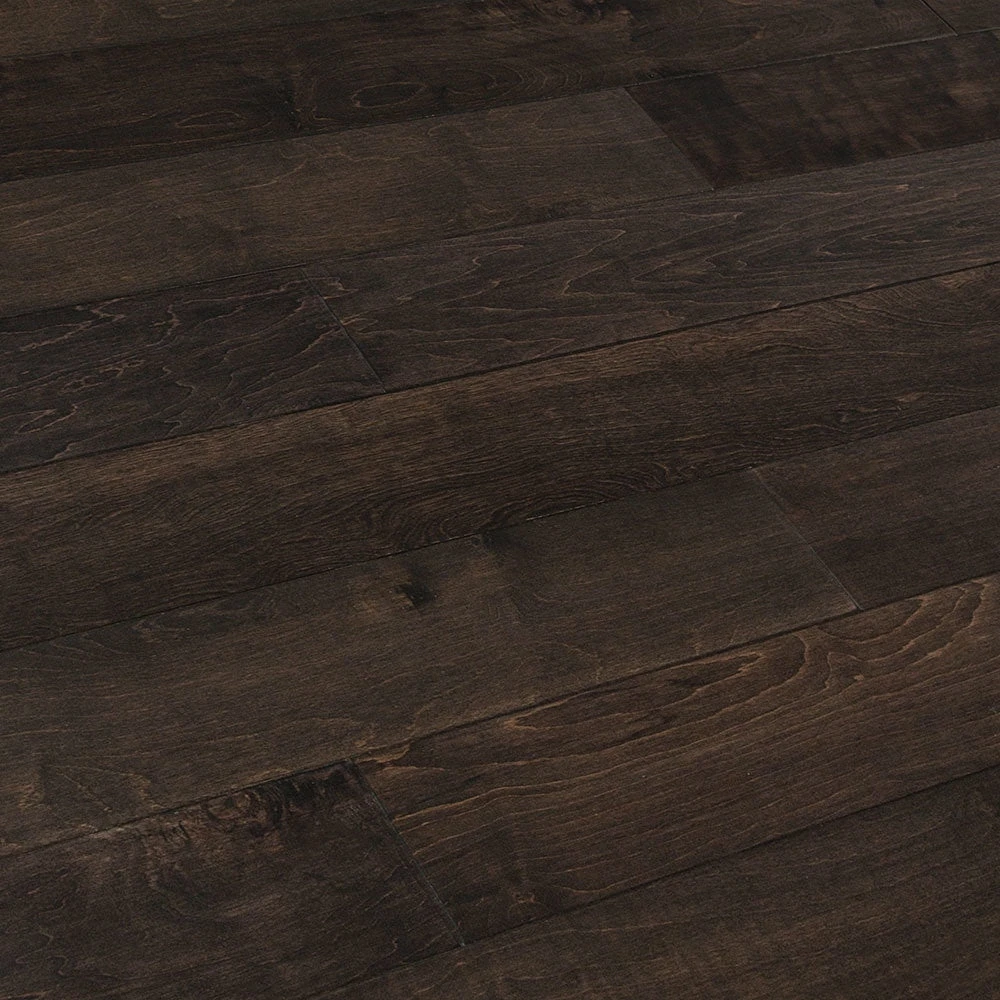 BuildDirect Maple - Dark Chocolate 2mm Thick RL X 6" Engineered Hardwood Flooring (24 Sq Ft Per Box)