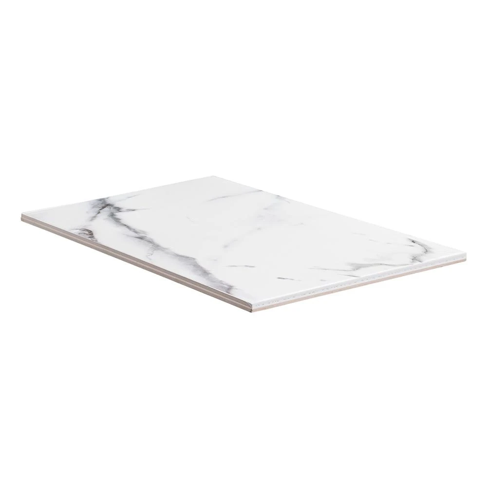 Jeffrey Court Carrara Inkjet White 8 In. X 12 In. Matte Ceramic Wall Tile (12 Sq. Ft. / Case) - Image 2