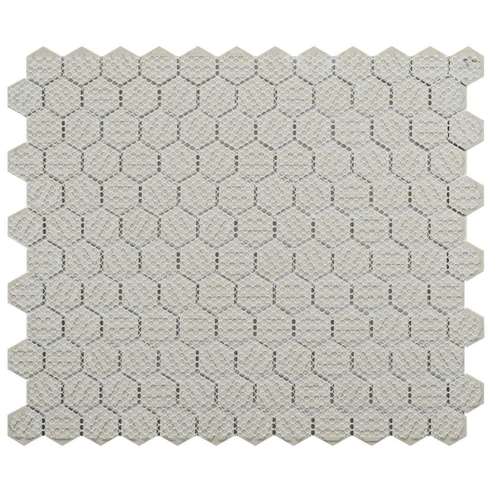 Merola Tile Metro Hex Matte White 10-1/4 In. X 11-7/8 In. X 5 Mm Porcelain Mosaic Tile (8.65 Sq. Ft. /Case) - Image 11