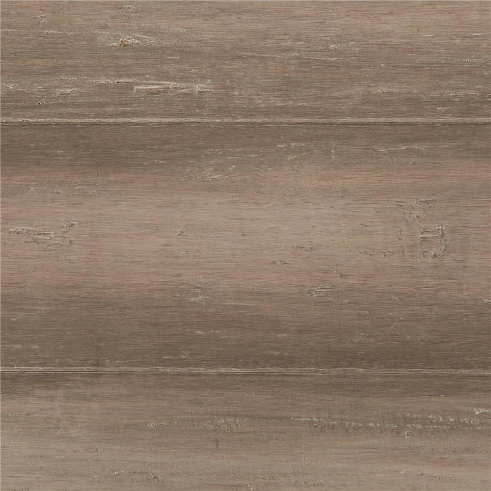 Home Decorators Collection Hand Scraped Strand Woven Light Taupe 3/8 In. T X 5-1/8 In. W X 36 In. L Engineered Click Bamboo Flooring