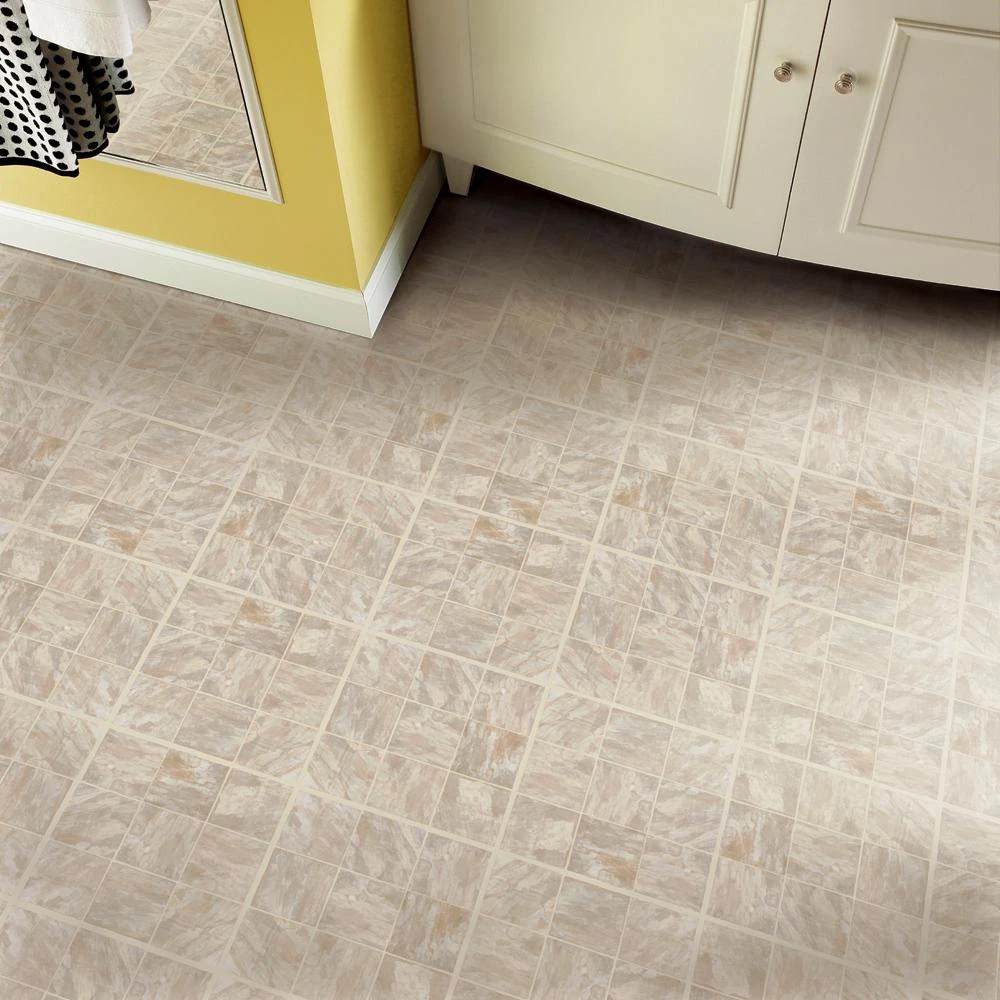Armstrong Walnut Hill Sand 12 In. X 12 In. Residential Peel And Stick Vinyl Tile Flooring (45 Sq. Ft. / Case) - Image 2