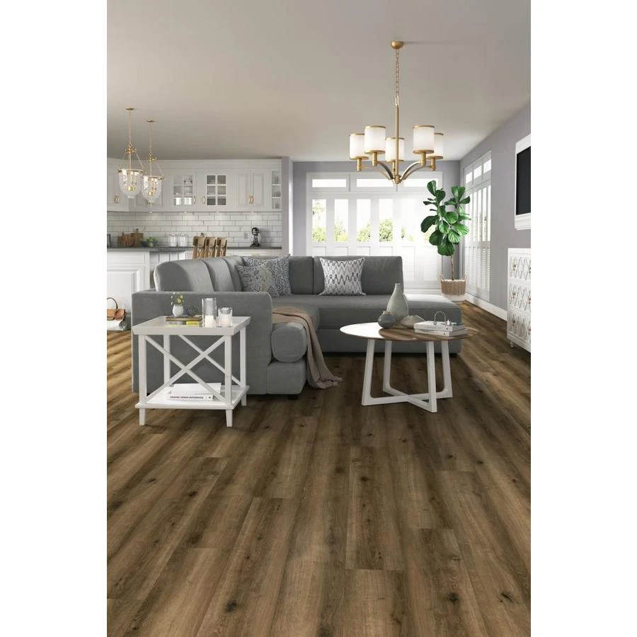 ProCore Plus 10-Piece 7-in X 47.75-in Warm Honey Oak Luxury Vinyl Plank Flooring - Image 2