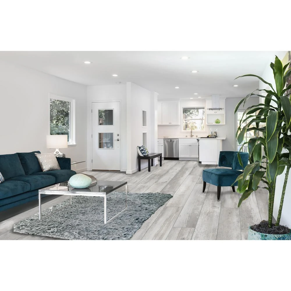 Florida Tile Home Collection Alaskan Powder 8 In. X 36 In. Porcelain Floor And Wall Tile (367.2 Sq. Ft./ Pallet) - Image 4