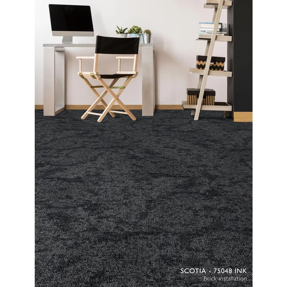 Scotia Ink Loop 19.68 In. X 19.68 In. Carpet Tiles (8 Tiles/ Case) - Image 2