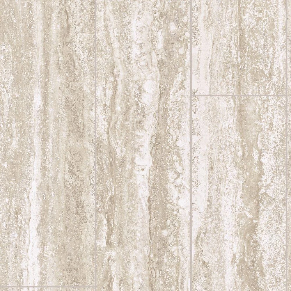 Lifeproof Travertine Plank Residential/Light Commercial Vinyl Sheet, Sold By 12 Ft. Wide X Custom Length