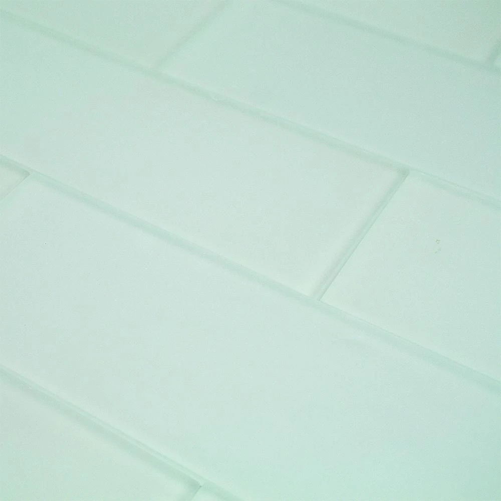 Ivy Hill Tile Contempo Seafoam Frosted 4 In. X 12 In. Glass Tile (15 Pieces 5 Sq.ft/Box) - Image 7
