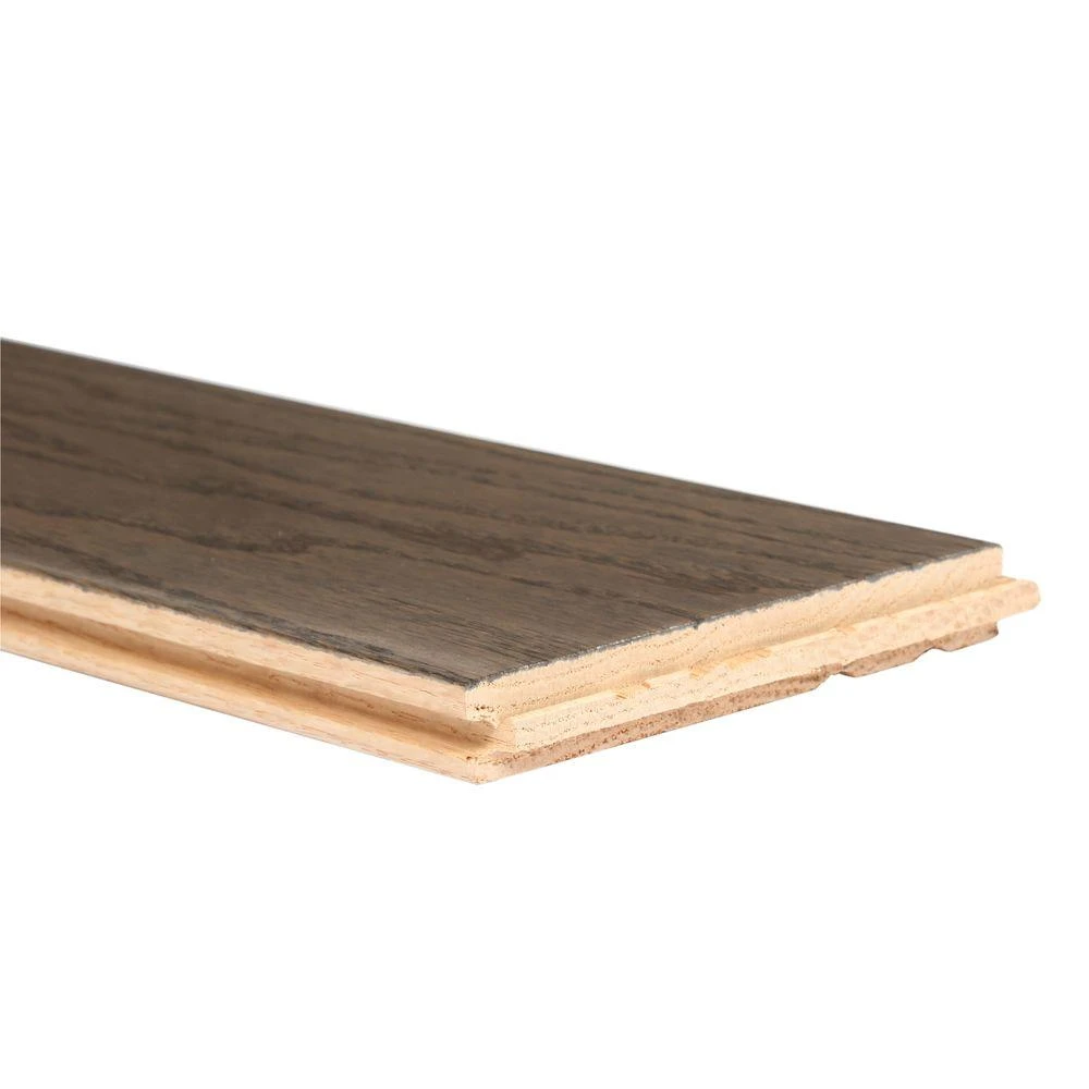 Bruce American Originals Coastal Gray Oak 3/4 In. T X 5 In. W X Varying L Solid Hardwood Flooring (23.5 Sq. Ft./case) - Image 8