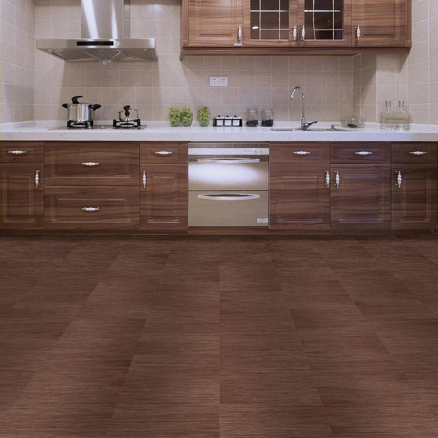Perfection Floor Tile Classic Wood 6-Piece 20-in X 20-in Cork Luxury Vinyl Tile - Image 7