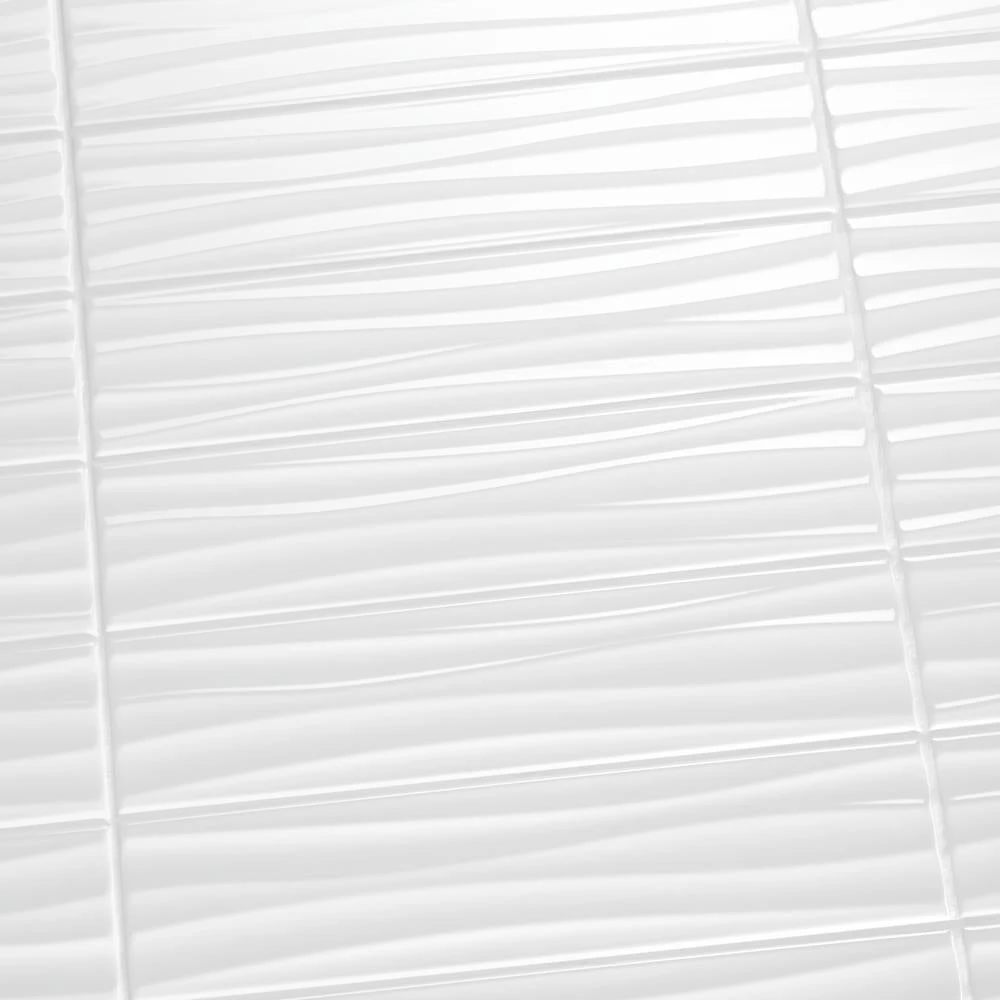 Daltile Restore Bright White 4 In. X 16 In. Ceramic Wavy Wall Tile (13.20 Sq. Ft. / Case) - Image 3
