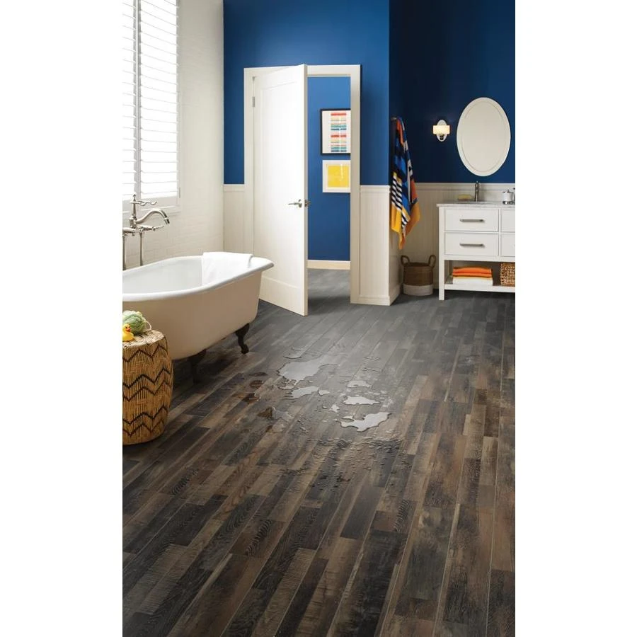 SMARTCORE 11-Piece 5-in X 48.03-in Linden Pine Luxury Vinyl Plank Flooring - Image 12