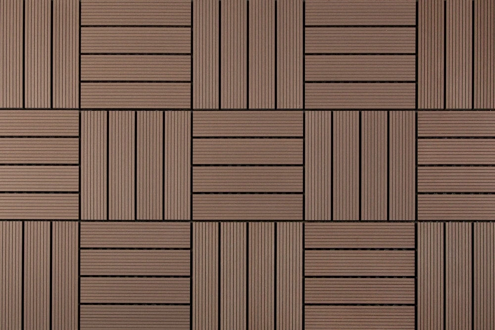 BuildDirect Brown 12" X 12" Interlocking Deck Tile (10sq. Ft. Per Box) - Image 2