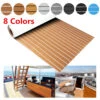 12 Colors 94''x35'' / 91''x35'' Marine Yacht Boat & RV Flooring Sheet Teak EVA Foam Synthetic Self-Adhesive Non-slip Mat 6mm Thicknes