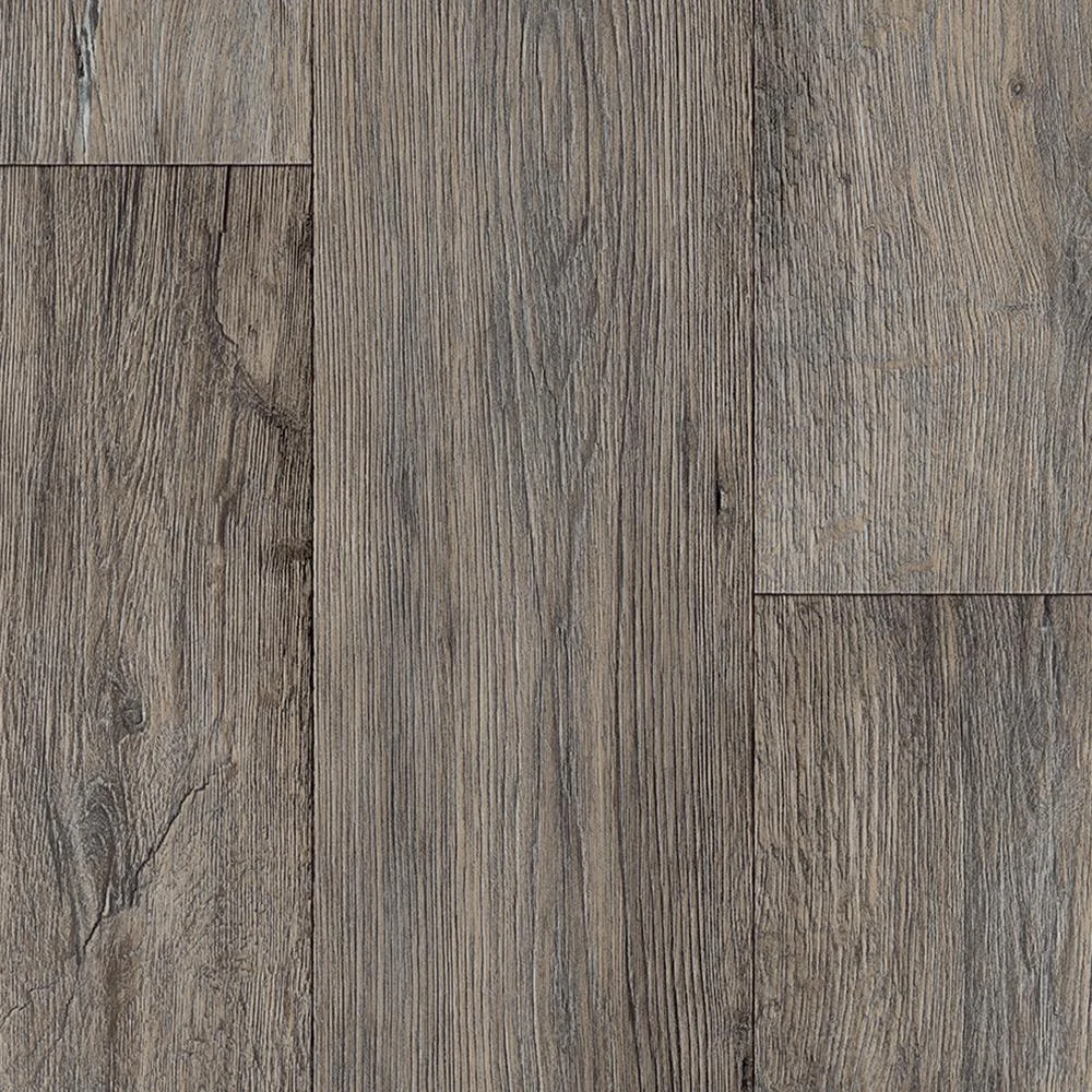 TrafficMASTER Barnwood Oak Grey Residential Vinyl Sheet, Sold By 13.2 Ft. Wide X Custom Length