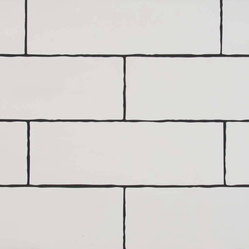 MSI White Crafted 3 In. X 12 In. Glossy Ceramic White Subway Tile (13 Sq. Ft. / Case) - Image 2