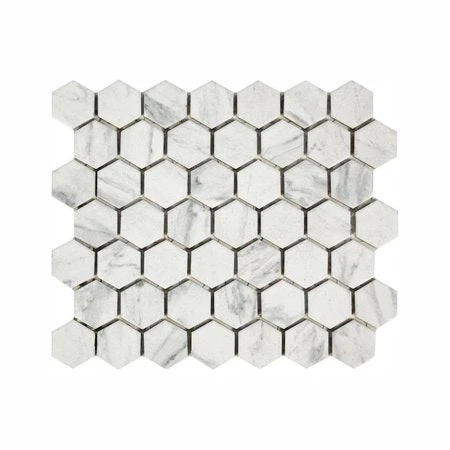 Lifeproof Carrara 10 In. X 12 In. X 6.35mm Ceramic Hexagon Mosaic Floor And Wall Tile (0.81 Sq. Ft. / Piece)