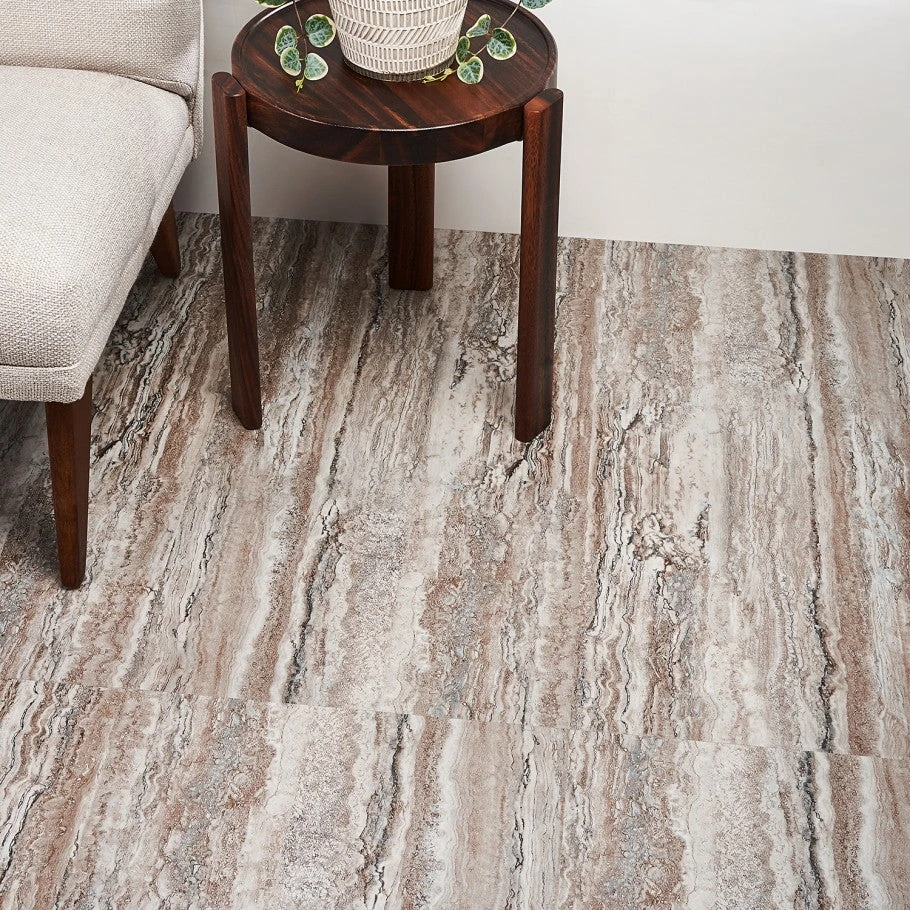 Bond Tile Polaris 28mil Riverstone Azulene 18 In. X 36 In. Glue Down Luxury Vinyl Tile (8 Pieces 36 Sq. Ft. / Box) - Image 7