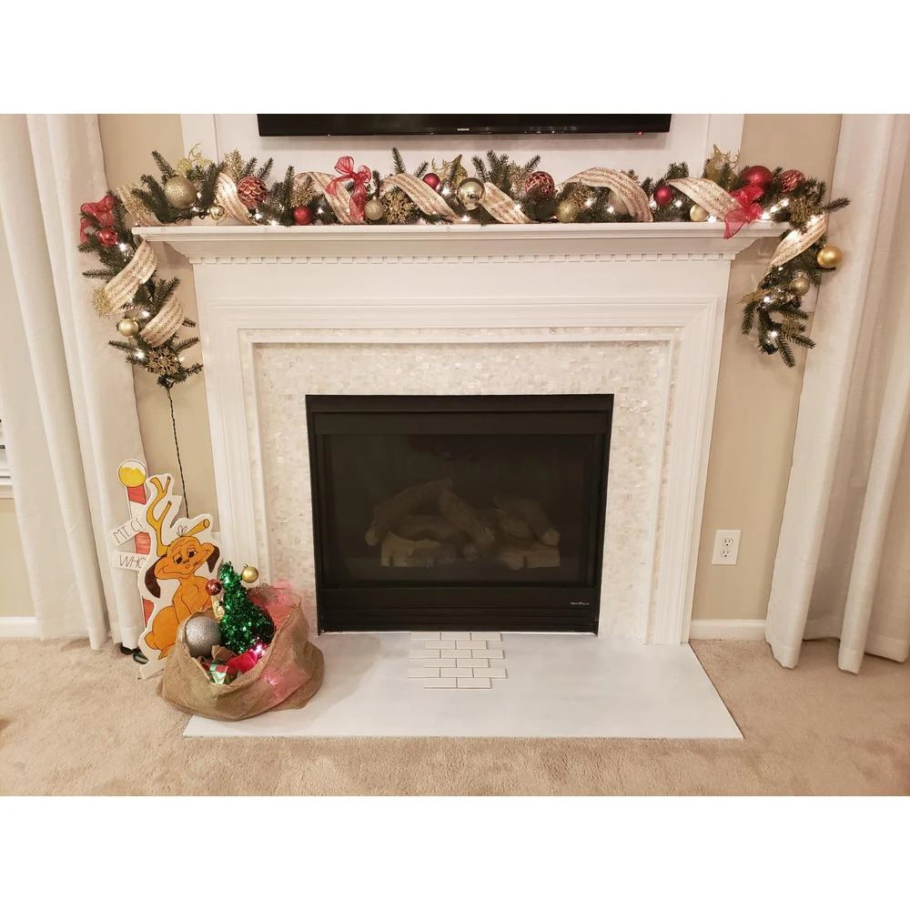 Art3d 12 In. X 12 In. Mother Of Pearl Shell Mosaic Tile Backsplash In White - Image 7