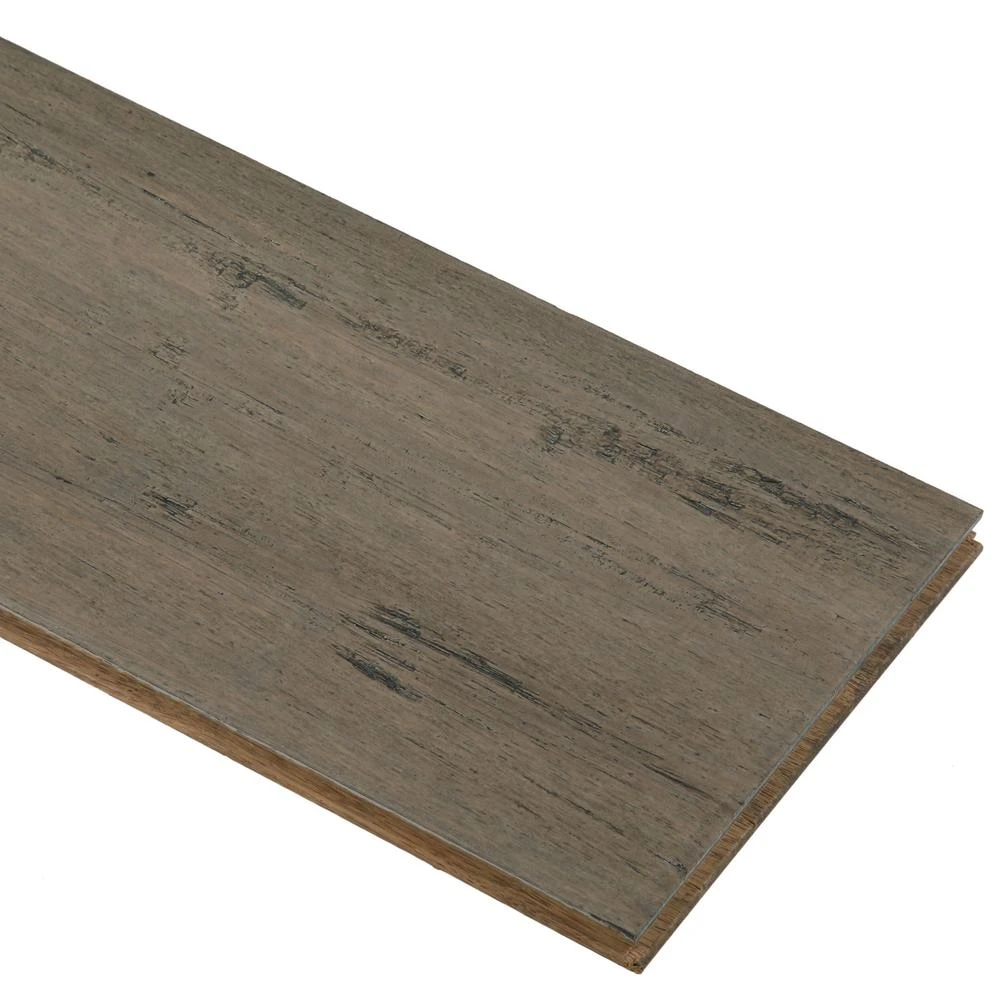 Home Decorators Collection Hand Scraped Strand Woven Terra Cotta 3/8 In. T X 5-1/5 In. W X 36.22 In. L Solid Bamboo Flooring (26.14 Sq. Ft. / Case) - Image 6