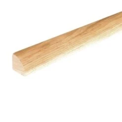 Solid Hardwood Unfinished 0.75 In. T X 0.75 In. W X 94 In. L Quarter Round Molding