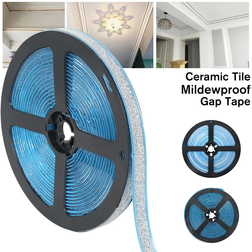 1 Roll Ceramic Tile Mildewproof Gap Tape Kitchen Ceramic Self Dhesive Waterproof Tape Home Supplies