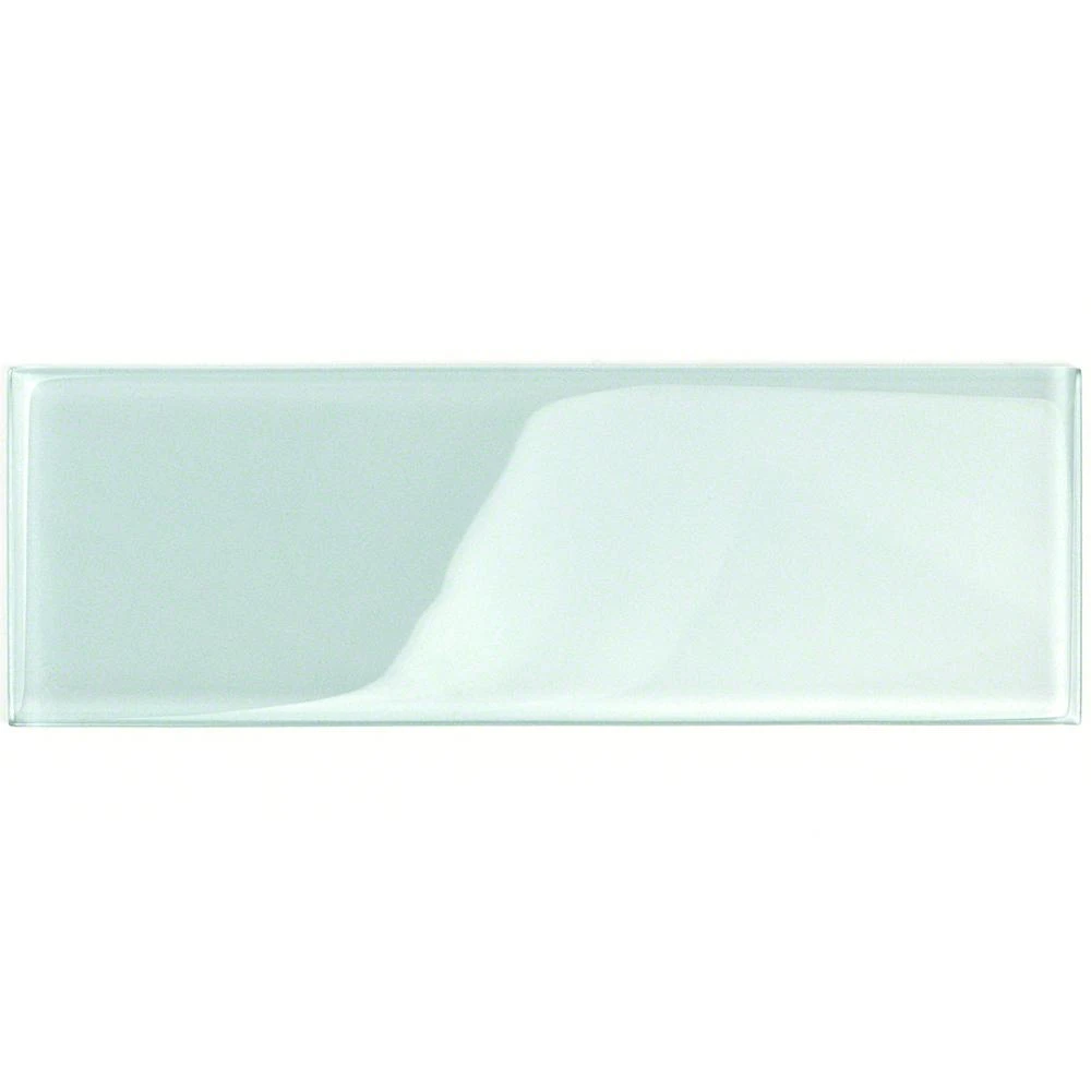 Ivy Hill Tile Contempo Seafoam 4 In. X 12 In. X 8mm Polished Glass Subway Wall Tile (1 Sq. Ft.) (15 Pieces 5 Sq.ft/Box) - Image 4