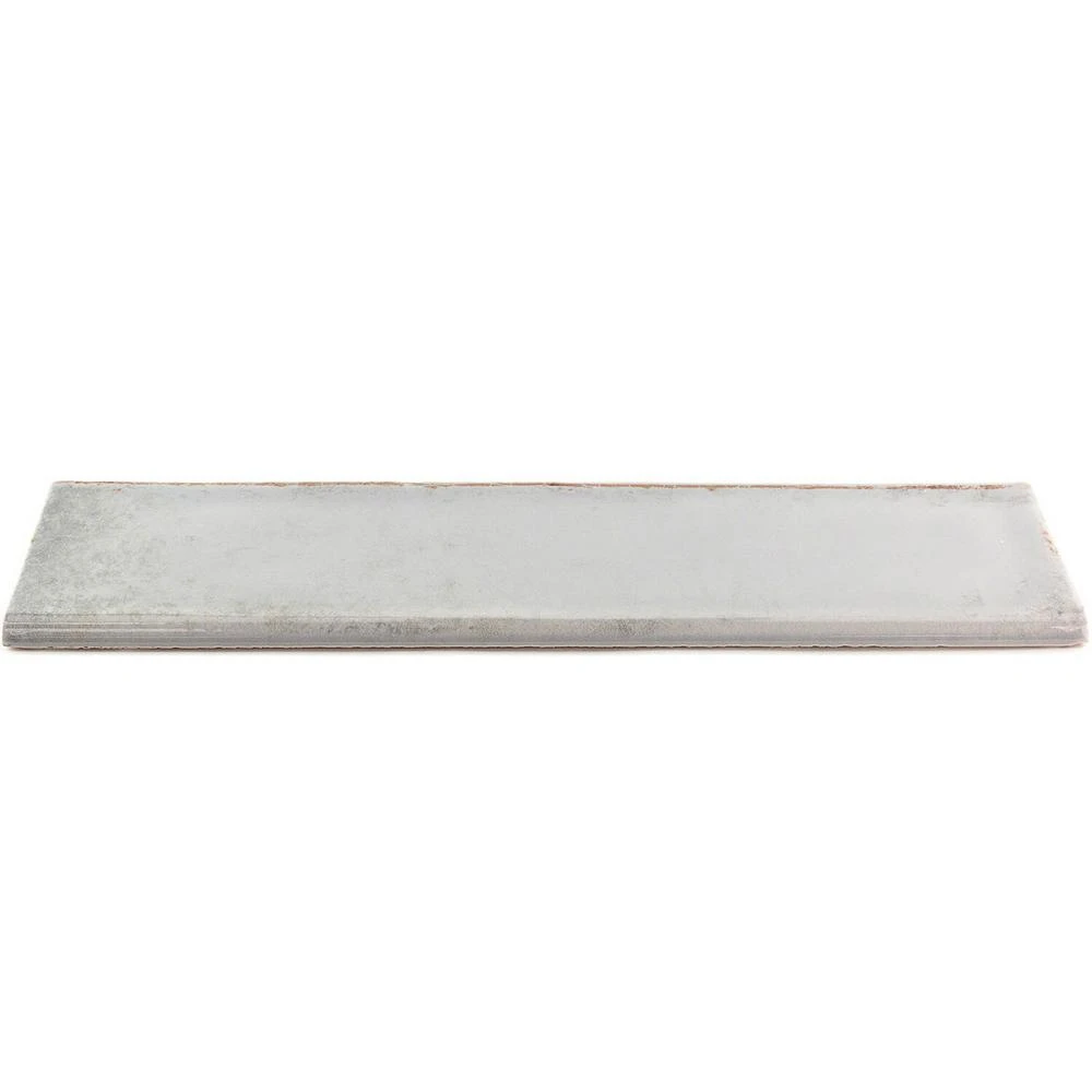 Ivy Hill Tile Moze Gray 3 In. X 12 In. Ceramic Bullnose Trim Wall Tile