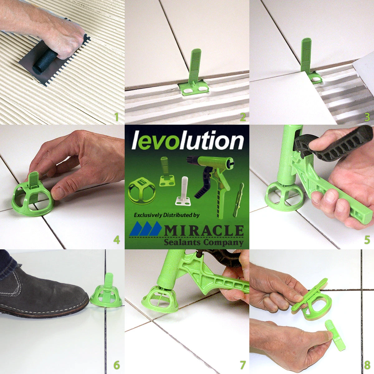 Miracle Sealants Levolution Tile Spacer & Leveling System - Image 4