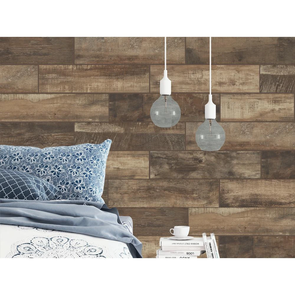 Florida Tile Home Collection Wind River Beige 6 In. X 24 In. Porcelain Floor And Wall Tile (448 Sq. Ft. / Pallet) - Image 6