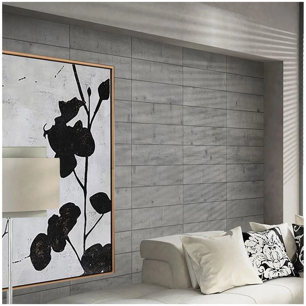 Florida Tile Home Collection Timber Grey 6 In. X 24 In. Porcelain Floor And Wall Tile (14 Sq. Ft. / Case) - Image 4