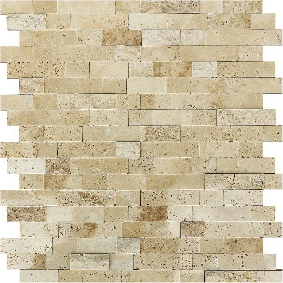 Bond Tile Easy Luxe Brick Crema 10.82 In. X 11.8 In. Marble Peel And Stick Tile (0.88 Sq. Ft. / Sheet) - Image 5