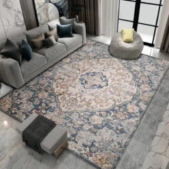Floor Carpet Rug Mat Non Slip Area Rug Carpet Large For Living-room Doorway Bedroom Bathroom Balcony(optional Size)