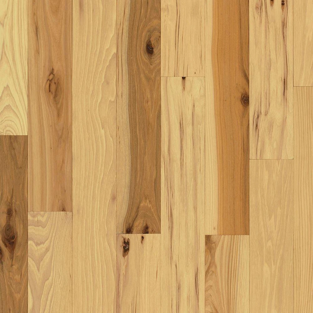 Bruce Country Natural Hickory 3/4 In. Thick X 3-1/4 In. Wide X Varying Length Solid Hardwood Flooring (22 Sq. Ft. / Case)